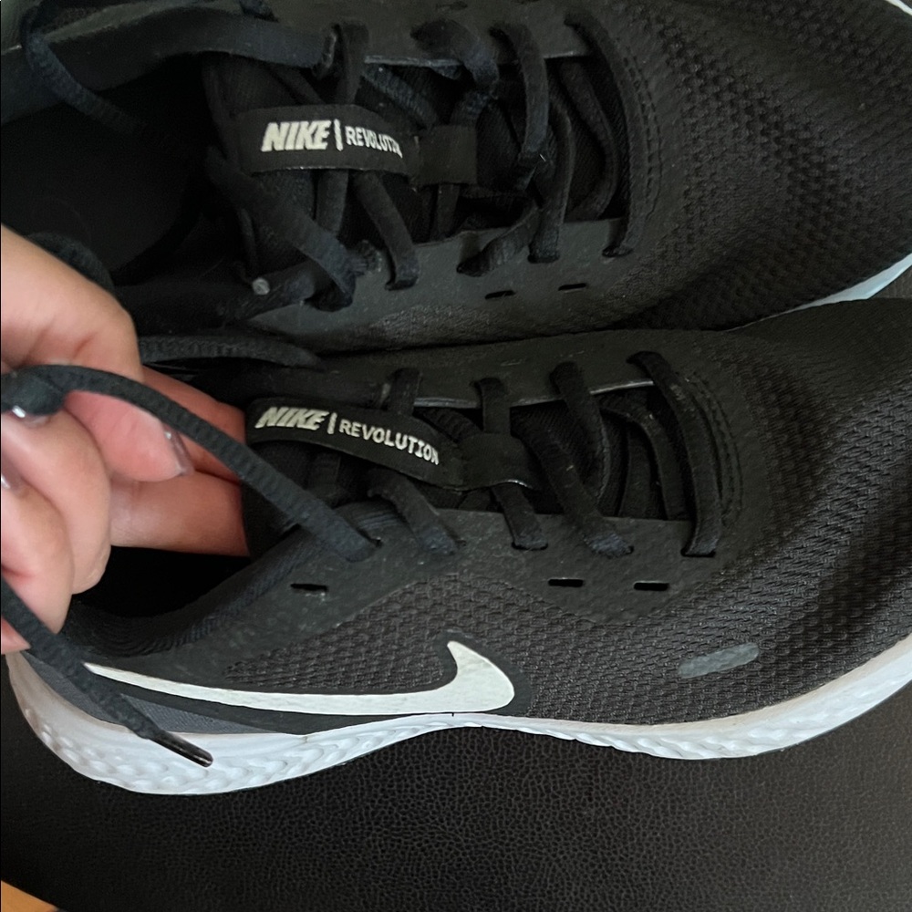 Nike Revolution Black and White Sneakers